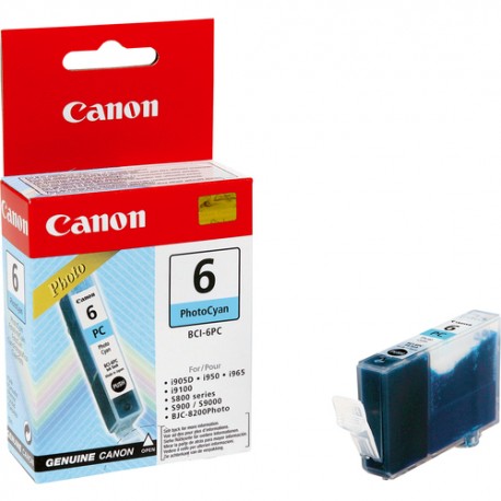 Canon Cartouche d'encre photo cyan BCI-6PC