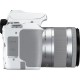 Canon EOS 250D + EF-S 18-55mm f/4-5.6 IS STM Kit d'appareil-photo SLR 24,1 MP CMOS 6000 x 4000 pixels Blanc