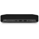 HP ProDesk 400 G6 Intel® Core™ i3 i3-10100T 8 Go DDR4-SDRAM 256 Go SSD Windows 10 Pro Mini PC Noir