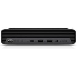 HP ProDesk 400 G6 Intel® Core™ i3 i3-10100T 8 Go DDR4-SDRAM 256 Go SSD Windows 10 Pro Mini PC Noir