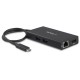 StarTech.com Adaptateur Multiport USB-C - Mini Station d'Accueil USB-C avec 4K HDMI - 60W Power Delivery Pass-Through, GbE, 2x U