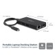 StarTech.com Adaptateur Multiport USB-C - Mini Station d'Accueil USB-C avec 4K HDMI - 60W Power Delivery Pass-Through, GbE, 2x U