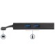 StarTech.com Adaptateur Multiport USB-C - Mini Station d'Accueil USB-C avec 4K HDMI - 60W Power Delivery Pass-Through, GbE, 2x U
