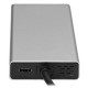 StarTech.com Adaptateur Multiport USB-C - Mini Station d'Accueil USB-C avec 4K HDMI - 60W Power Delivery Pass-Through, GbE, 2x U