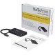StarTech.com Adaptateur Multiport USB-C - Mini Station d'Accueil USB-C avec 4K HDMI - 60W Power Delivery Pass-Through, GbE, 2x U