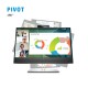 HP E24mv G4 écran plat de PC 60,5 cm (23.8") 1920 x 1080 pixels Full HD Noir, Argent