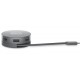 DELL DA305 Avec fil USB 3.2 Gen 2 (3.1 Gen 2) Type-C Argent