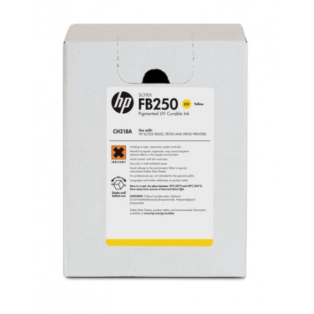 HP FB250 encre Scitex jaune 3 litres