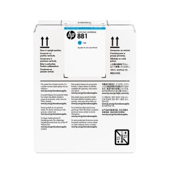 HP 881 cartouche d'encre Latex cyan 5 litres