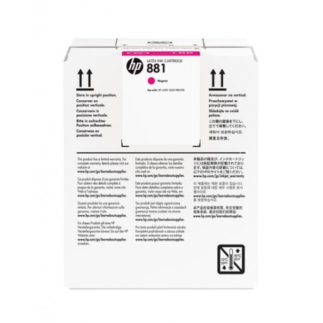 HP 881 cartouche d'encre Latex magenta 5 litres
