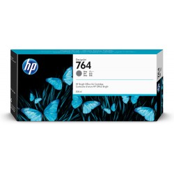 HP 764 cartouche d'encre DesignJet grise, 300 ml