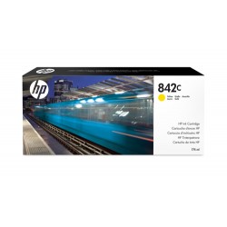 HP 842C cartouche d'encre PageWide XL jaune, 775 ml
