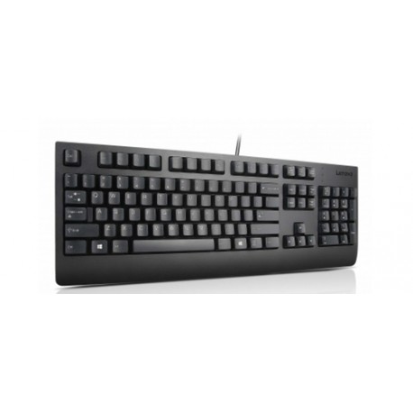 Lenovo 4X30M86893 clavier Universel USB QWERTZ Allemand Noir