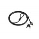 Lenovo 4XE0N80914 câble antivol Noir