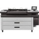 HP PageWide XL 4600 40-in Multifunction Printer with Top Stacker and 3-year Warranty imprimante grand format Jet d'encre Couleur