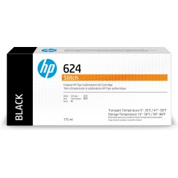 HP 624 Cartouche d'encre Stitch à sublimation thermique, noir, 775 ml