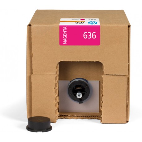 HP 636 Cartouche d'encre Stitch à sublimation thermique, magenta, 3 litres