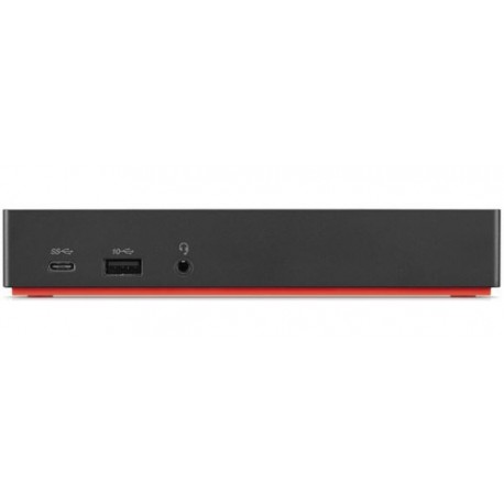 Lenovo 40AS0090EU station d'accueil Avec fil USB 3.2 Gen 1 (3.1 Gen 1) Type-C Noir