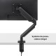 Fellowes Platinum Series Bras porte-écran simple - Noir