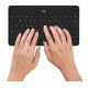 Logitech Keys-To-Go AZERTY Français Bluetooth Noir