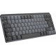 Logitech MX Mini Mechanical for Mac clavier Bureau Bluetooth AZERTY Français Graphite, Gris