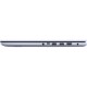 ASUS Vivobook 17 X1702 Intel® Core™ i3 i3-1215U Ordinateur portable 43,9 cm (17.3") Full HD 8 Go DDR4-SDRAM 512 Go SSD Wi-Fi 6 (