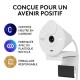 Logitech Brio 300 webcam 2 MP 1920 x 1080 pixels USB-C Blanc