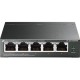 TP-Link TL-SG105MPE commutateur réseau L2 Gigabit Ethernet (10/100/1000) Connexion Ethernet, supportant l'alimentation via ce po