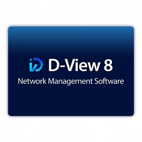 D-Link D-View 8 Enterprise Software 1 licence(s) Licence 1 année(s)