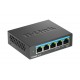 D-Link Switch non administrable 5 ports multi-Gigabit 2,5G