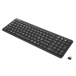 Targus AKB863NO clavier Universel Bluetooth QWERTY Nordique Noir