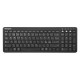 Targus AKB863NO clavier Universel Bluetooth QWERTY Nordique Noir