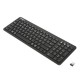 Targus AKB863DE clavier Universel Bluetooth QWERTZ Allemand Noir