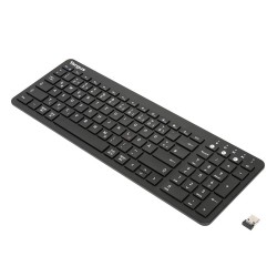 Targus AKB863DE clavier Universel Bluetooth QWERTZ Allemand Noir