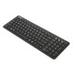 Targus AKB863DE clavier Universel Bluetooth QWERTZ Allemand Noir