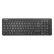 Targus AKB863DE clavier Universel Bluetooth QWERTZ Allemand Noir