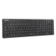 Targus AKB864NO clavier Bluetooth QWERTY Nordique Noir