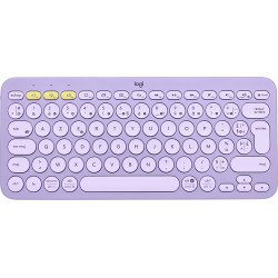 Logitech K380 clavier Universel Bluetooth AZERTY Français Lavande