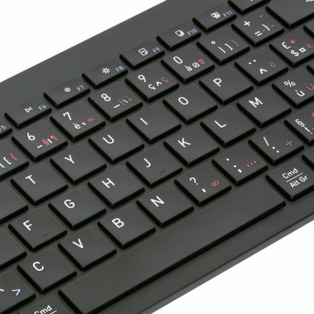 Targus AKB863BE clavier Maison Bluetooth AZERTY Belge Noir