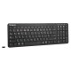 Targus AKB863UK clavier Universel Bluetooth QWERTY Anglais britannique Noir