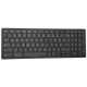 Targus Keyboards clavier Maison Bluetooth QWERTZ Allemand Noir