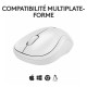 Logitech M240 souris Voyage Ambidextre Bluetooth