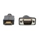 Tripp Lite P566-003-VGA câble vidéo et adaptateur 0,9 m HDMI HD15, MICRO-USB B Noir