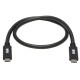 Tripp Lite U420-20N-G2-5A câble USB USB 3.2 Gen 2 (3.1 Gen 2) 0,5 m USB C Noir