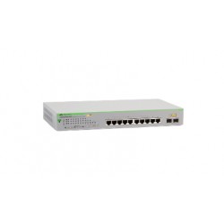 Allied Telesis GS950/10PS Géré Gigabit Ethernet (10/100/1000) Connexion Ethernet, supportant l'alimentation via ce port (PoE) Ve