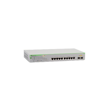 Allied Telesis GS950/10PS Géré Gigabit Ethernet (10/100/1000) Connexion Ethernet, supportant l'alimentation via ce port (PoE) Ve