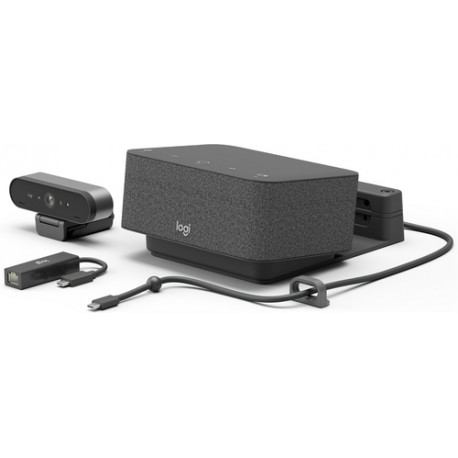 Logitech Logi Dock Focus Room kit UC système de vidéo conférence 1 personne(s) Système de vidéoconférence personnelle