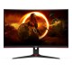 AOC G2 C27G2E/BK écran plat de PC 68,6 cm (27") 1920 x 1080 pixels Full HD Noir, Rouge