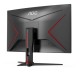 AOC G2 C27G2E/BK écran plat de PC 68,6 cm (27") 1920 x 1080 pixels Full HD Noir, Rouge