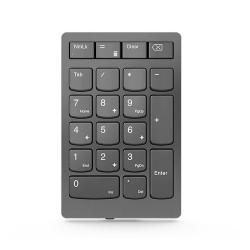Lenovo Go Wireless clavier numérique Universel Bluetooth/USB/RF Wireless Gris